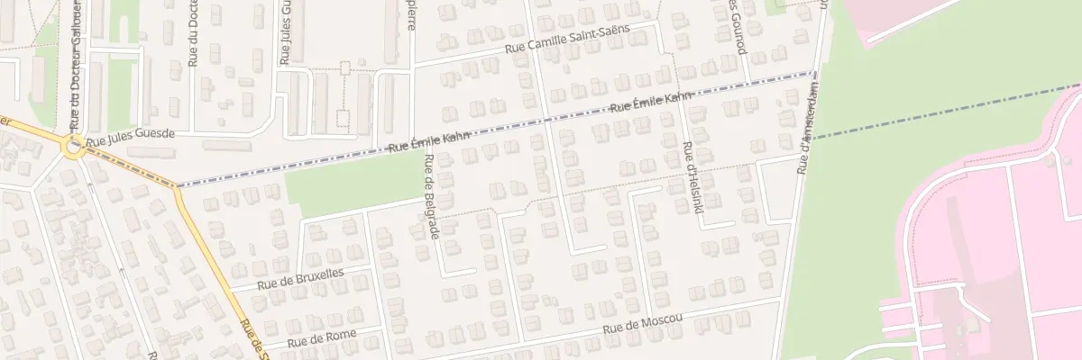 Plan du 10 Rue de Londres à Saint-Étienne-du-Rouvray