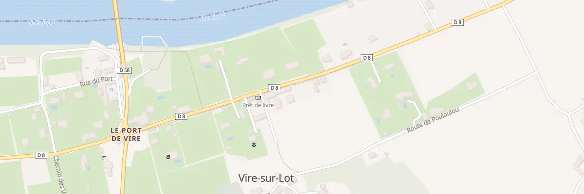 Plan du 296 Rte de Puy l’Evêque à Vire-sur-Lot