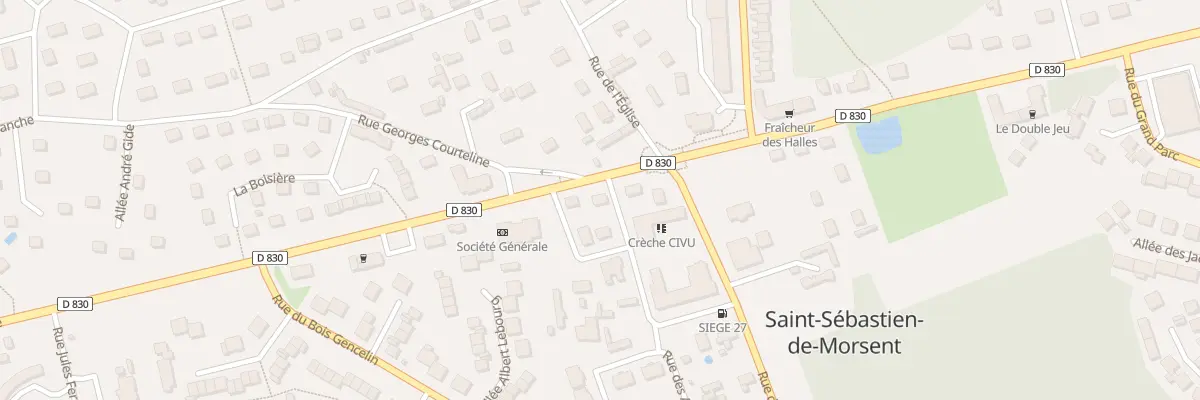 Plan du 11 Rue General de Gaulle à Saint-Sébastien-de-Morsent