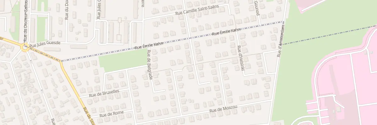 Plan du 12 Rue de Londres à Saint-Étienne-du-Rouvray