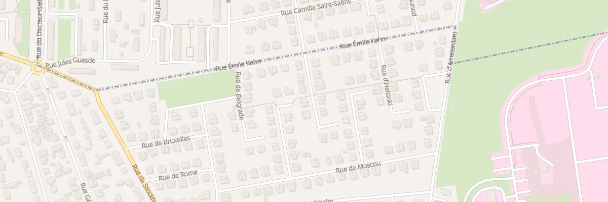 Plan du 14 Rue de Londres à Saint-Étienne-du-Rouvray