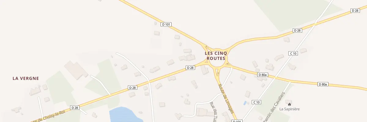 Plan du 5336 Choisy Le Roi à Veyrac