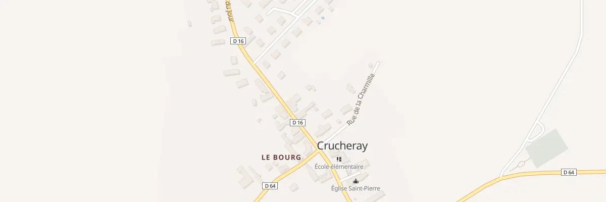 Plan du 26 Rue du Point du Jour à Crucheray