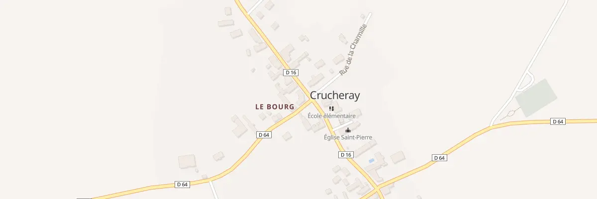 Plan du 17 Rue du Point du Jour à Crucheray