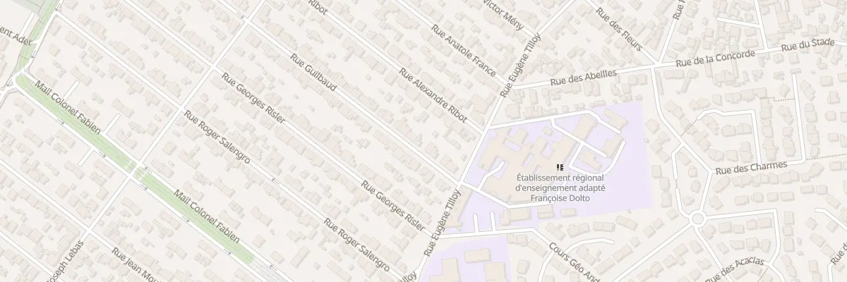 Plan du 10 Rue Guilbaud à Sotteville-lès-Rouen