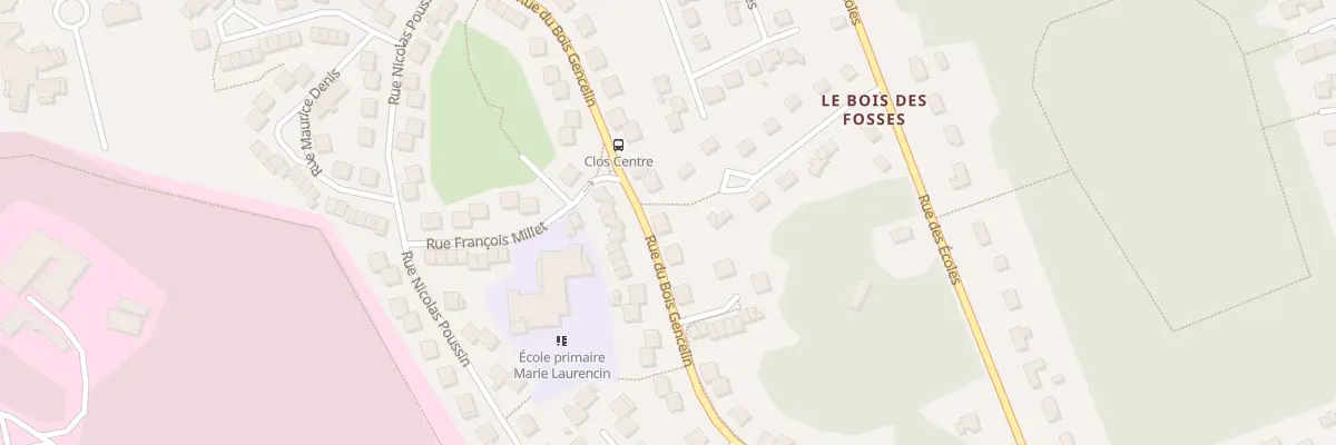 Plan du 28 Rue du Bois Gencelin à Saint-Sébastien-de-Morsent