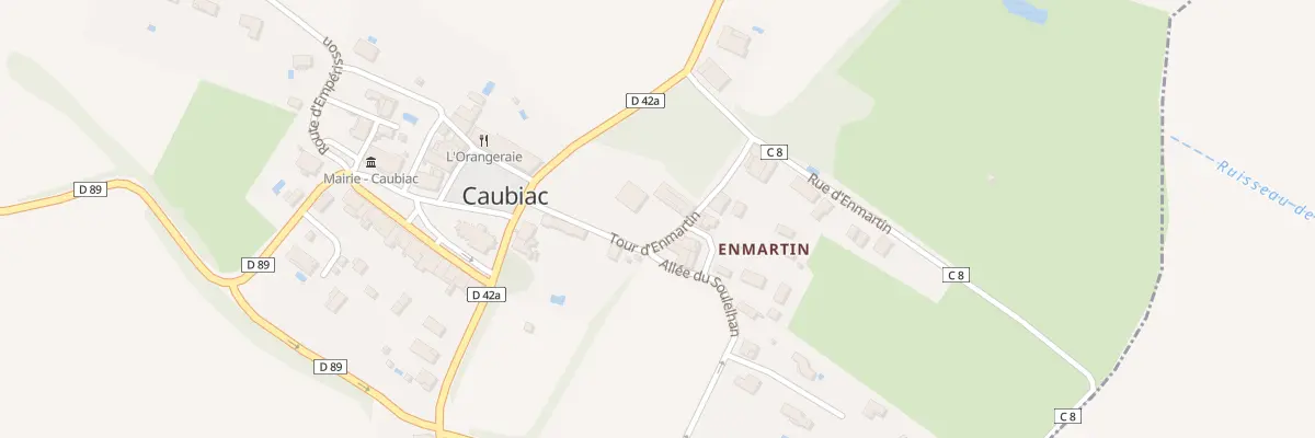 Plan du 77 Tour d’Enmartin à Caubiac