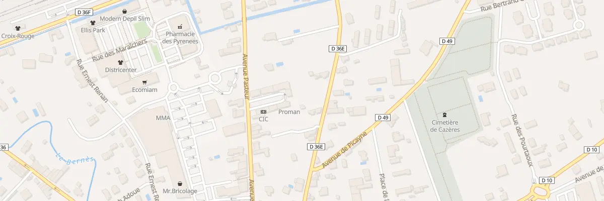 Plan du 15B Rue du Président Wilson à Cazères