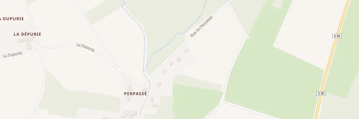 Plan du 43 Rue du Perpassé à Chisseaux