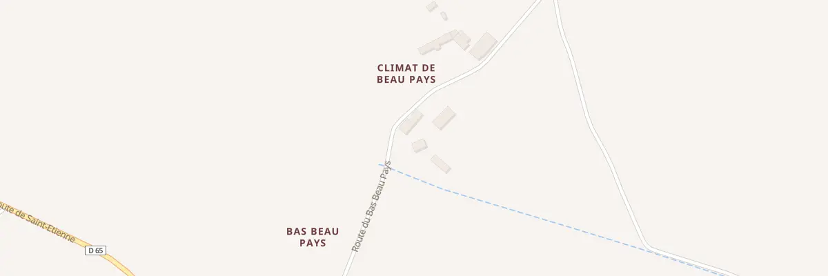 Plan du 1 Rte du Bas Beau Pays à Santenay