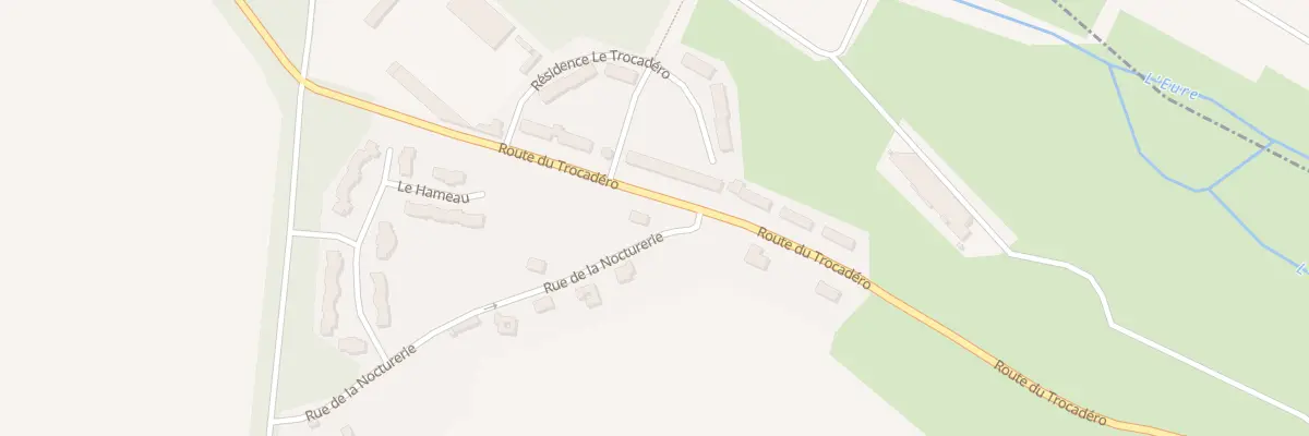 Plan du 7 Rte du Trocadero à Saint-Maurice-Saint-Germain