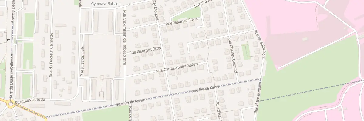 Plan du 20 Rue Camille Saint Saens à Sotteville-lès-Rouen