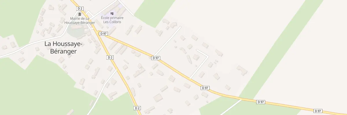 Plan du 5065 La Houssaye à La Houssaye-Béranger
