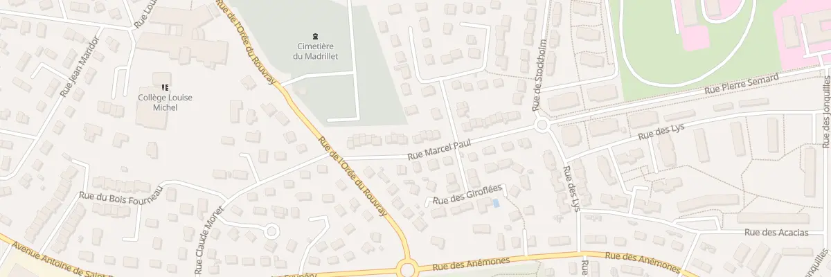 Plan du 24 Rue Marcel Paul à Saint-Étienne-du-Rouvray