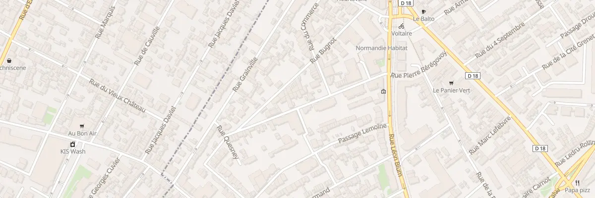 Plan du 24 Rue Quesney à Sotteville-lès-Rouen