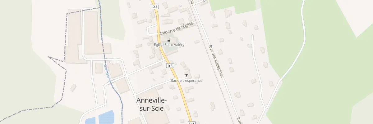 Plan du 31 Rte de Dieppe à Anneville-sur-Scie
