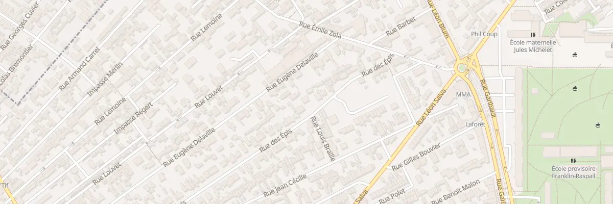 Plan du 71 Rue des Epis à Sotteville-lès-Rouen