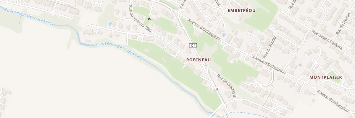 Plan du 13 Rue du 19 Mars 1962 à L’Isle-Jourdain