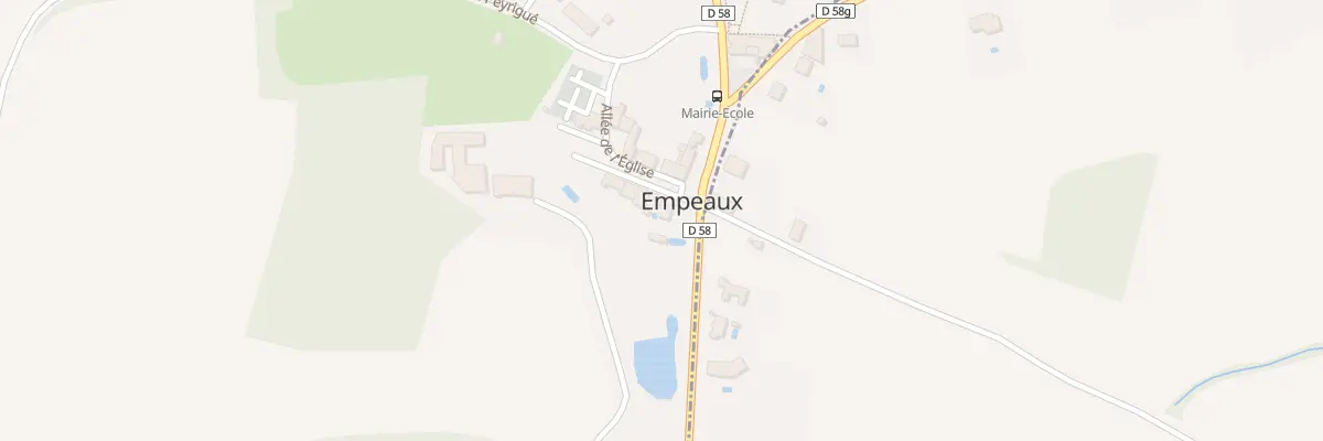 Plan du 26 Le Village à Empeaux