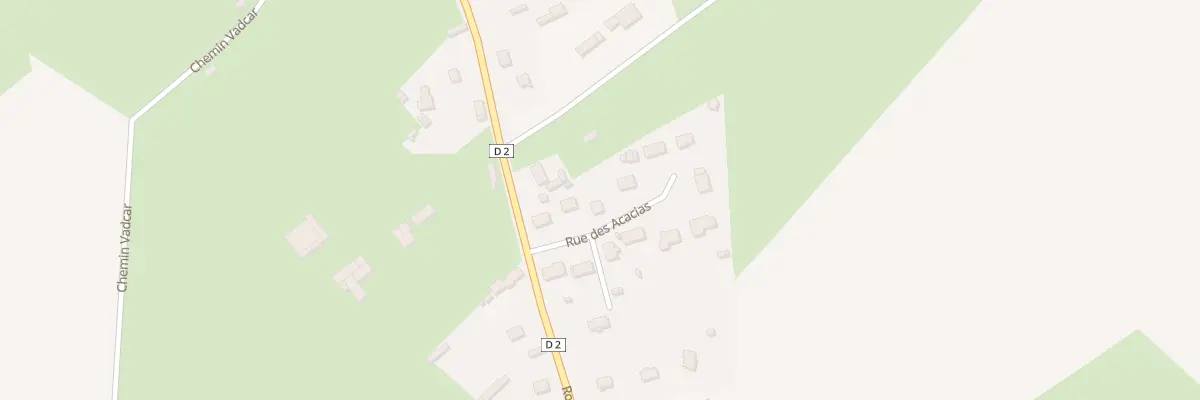 Plan du 61 Rue des Acacias à La Houssaye-Béranger