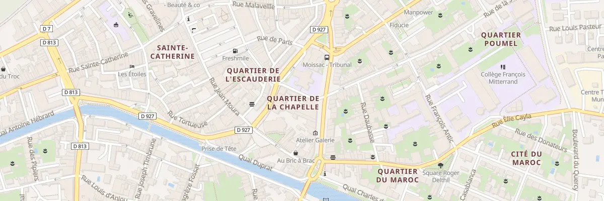 Plan du 4 Rue de la Solidarité à Moissac