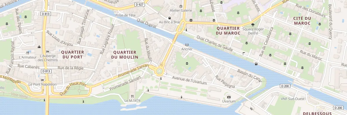 Plan du 5 Av Henri Cayrou à Moissac