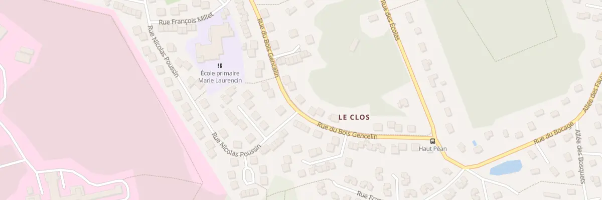 Plan du 38 Rue du Bois Gencelin à Saint-Sébastien-de-Morsent