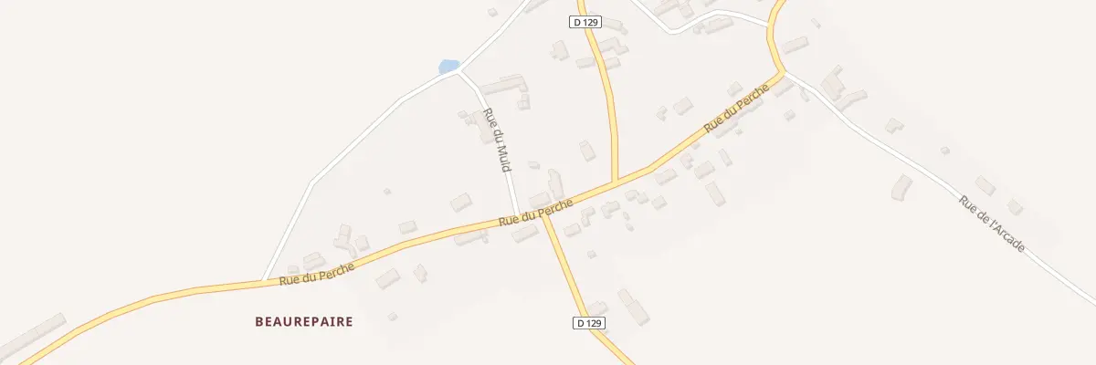 Plan du 23 Rue du Perche à Champrond-en-Gâtine