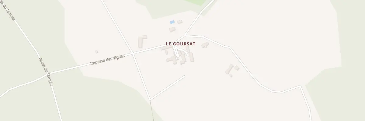 Plan du 3 Pl de Goursat à Tourtoirac