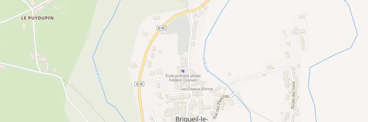 Plan du 5420 Le Bourg à Brigueil-le-Chantre
