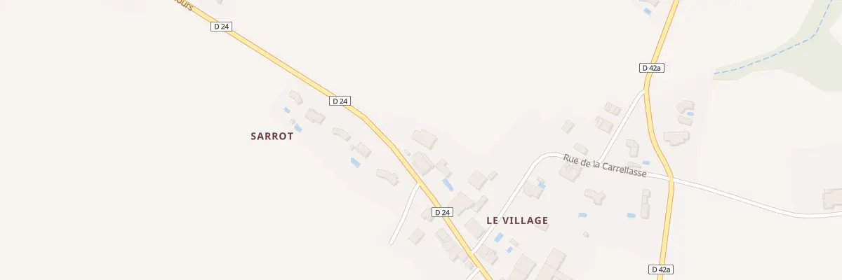 Plan du 22 Village à Garac