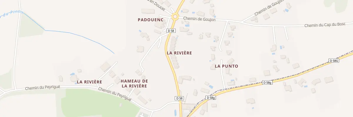 Plan du 52 La Riviere à Empeaux