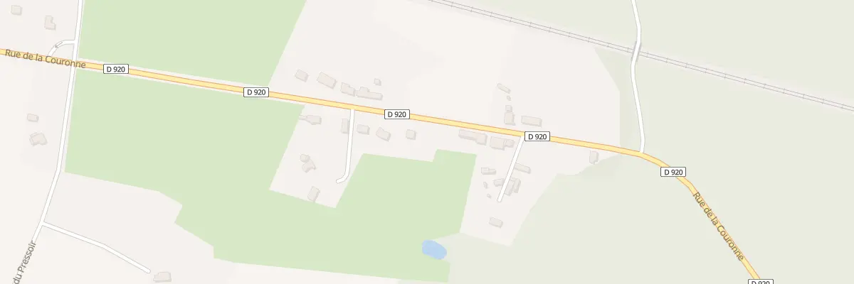 Plan du 4 Rue de la Couronne à Saint-Maurice-Saint-Germain