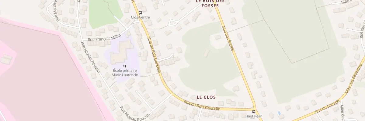 Plan du 8 Rue Theodore Gericault à Saint-Sébastien-de-Morsent