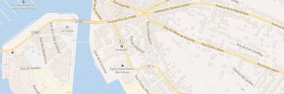 Plan du 21 Rue de l’Abattoir à Dieppe
