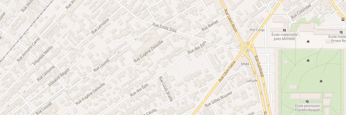 Plan du 81 Rue des Epis à Sotteville-lès-Rouen