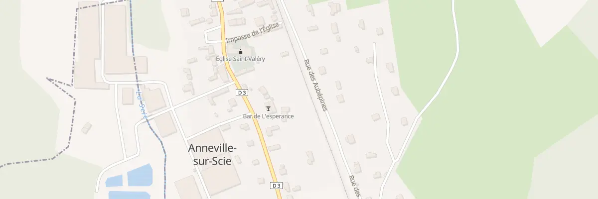 Plan du 35 Rte de Dieppe à Anneville-sur-Scie