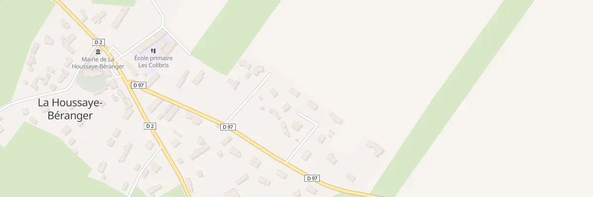 Plan du 110 Lot des Charmilles à La Houssaye-Béranger