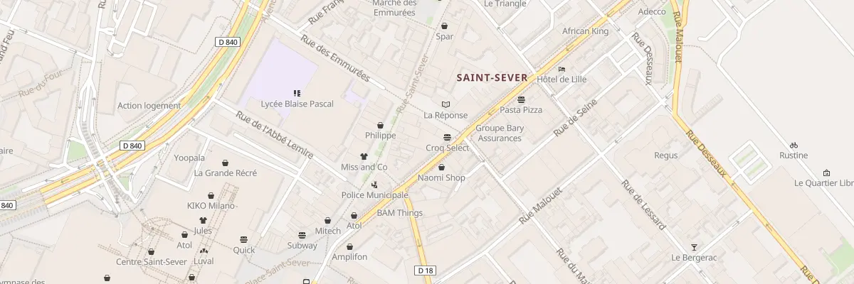 Plan du 100 Rue Lafayette à Criel-sur-Mer