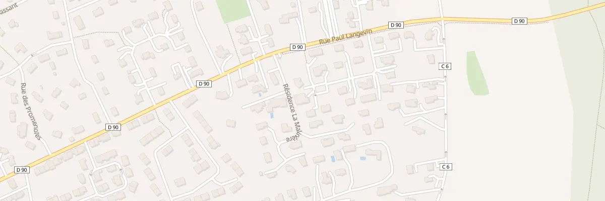Plan du 11 Résidence Langevin à Houppeville