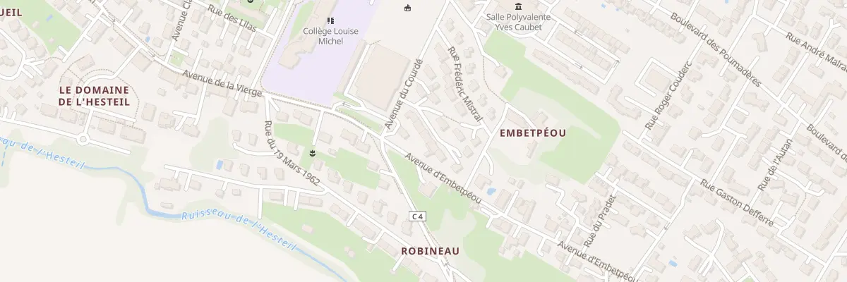 Plan du 8 Rue Raymond de Lisle à L’Isle-Jourdain