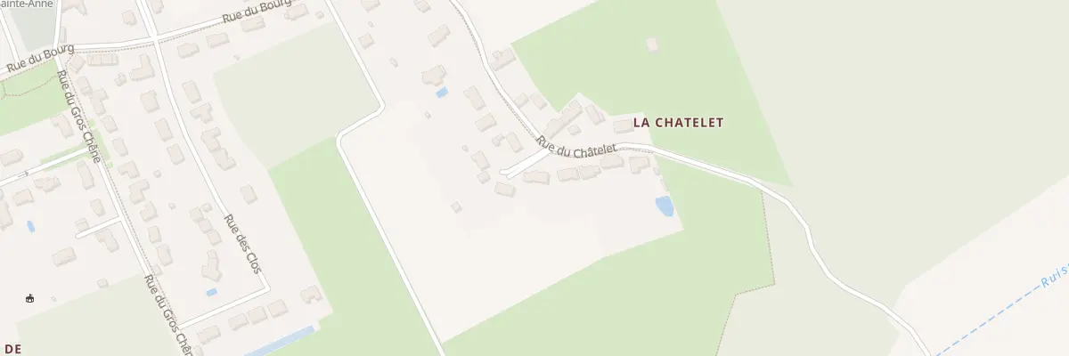 Plan du 14 Rue du Chatelet à Sainte-Anne
