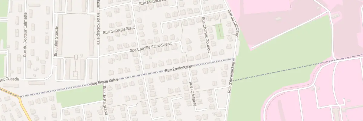 Plan du 24 Rue Emile Kahn à Sotteville-lès-Rouen