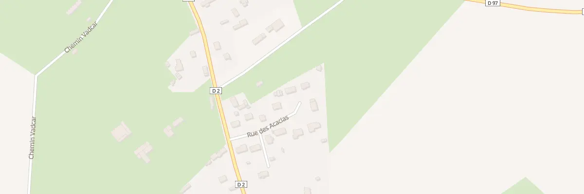 Plan du 2 Rue des Acacias à La Houssaye-Béranger