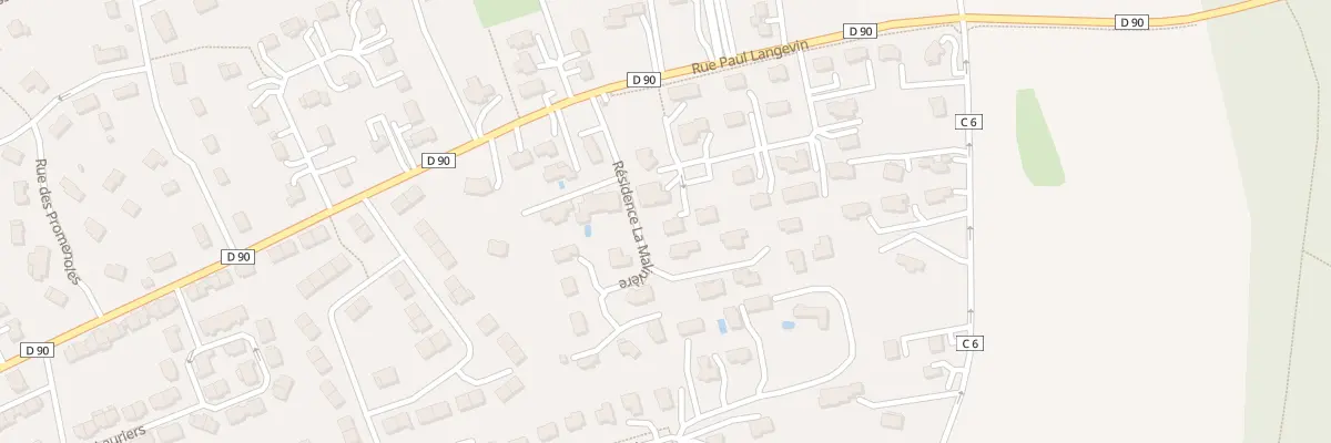 Plan du 10 Résidence Langevin à Houppeville