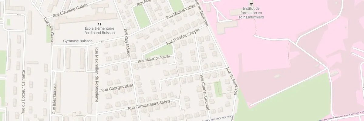 Plan du 5 Rue Maurice Ravel à Sotteville-lès-Rouen