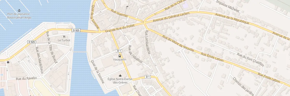 Plan du 26 Rue de la Lombarderie à Dieppe