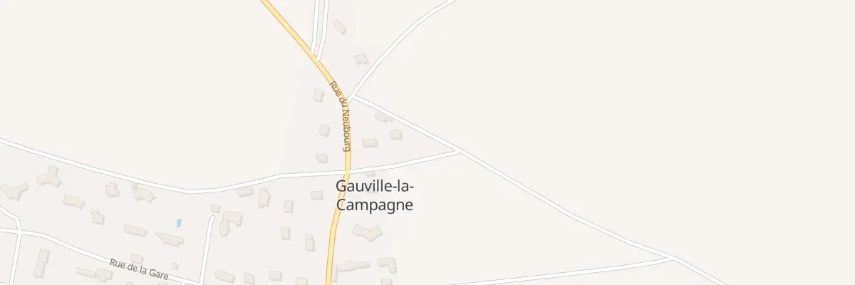 Plan du 62B Rue du Neubourg à Gauville-la-Campagne