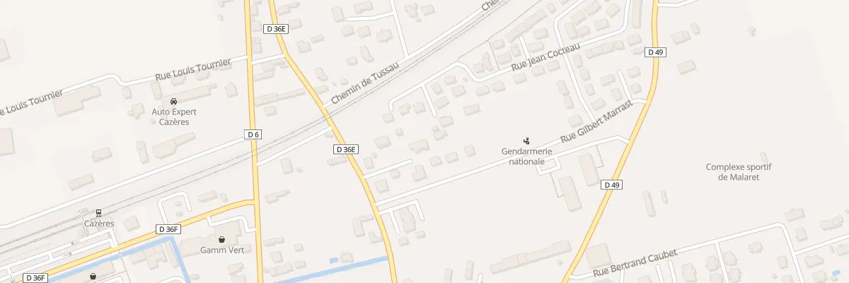 Plan du 52B Rue du Président Wilson à Cazères