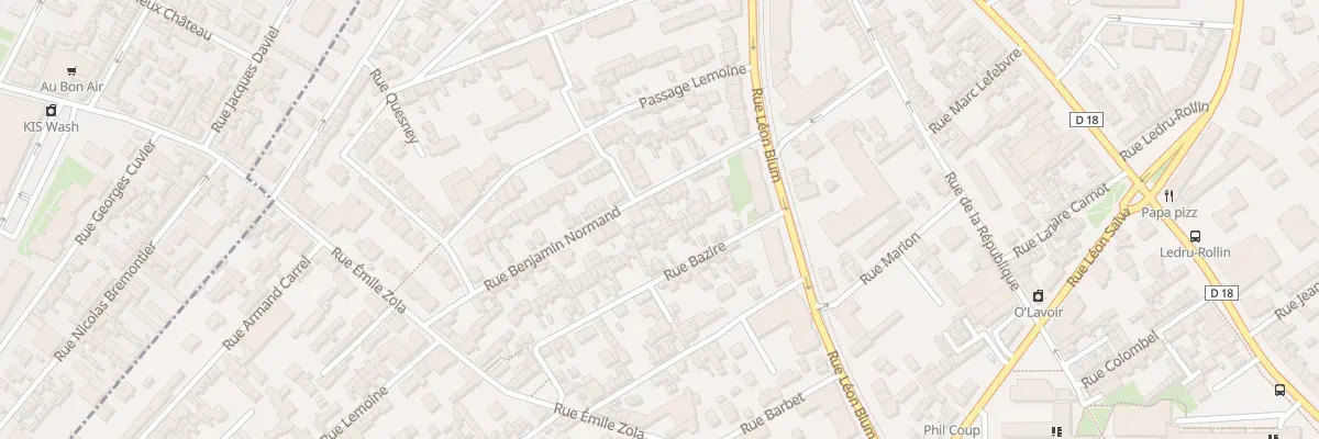 Plan du 39 Rue Benjamin Normand à Sotteville-lès-Rouen